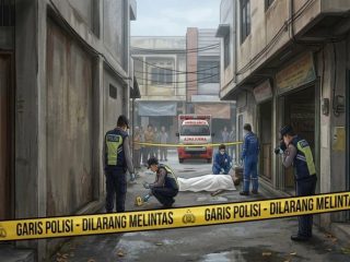 Misteri Berdarah di Jantung Kota! Penemuan Mayat Tanpa Identitas