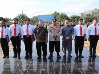 Jimmy Tjong & Aon Berikan Apresiasi pada Polres Beltim