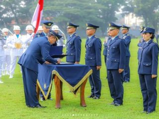 207 Perwira TNI AU Siap Hadapi Tantangan Perang Modern