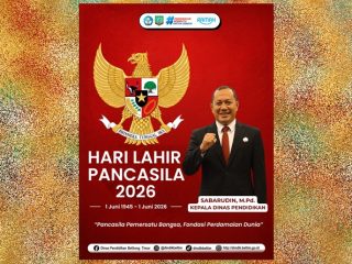 Sabarudin : Sekolah Benteng Utama Nilai-Nilai Pancasila