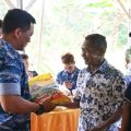 Lanud Hanandjoeddin Salurkan Sembako untuk Warga Desa Perawas